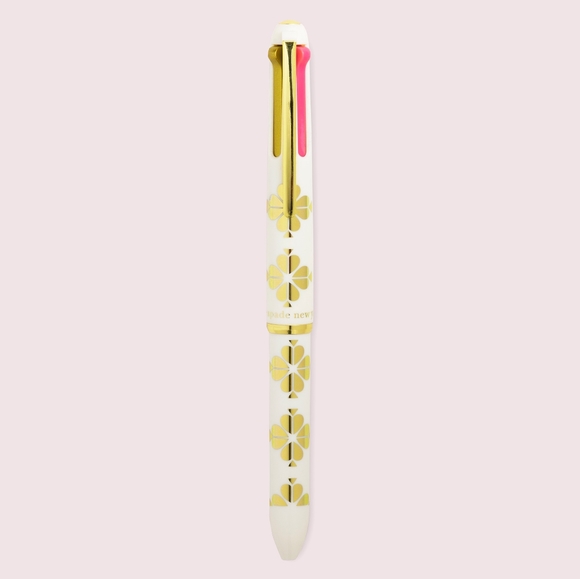 Kate Spade Gold Spade Multi-click Pen - Picture 2 of 2